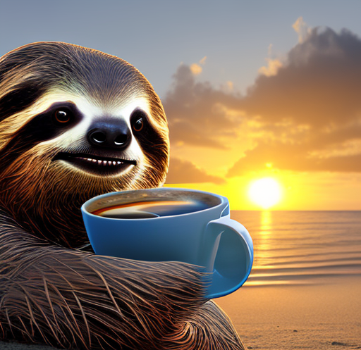 sloth-morning-coffee